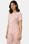 Amante Cotton Top - Delicacy Floral Print — thumbnail 2
